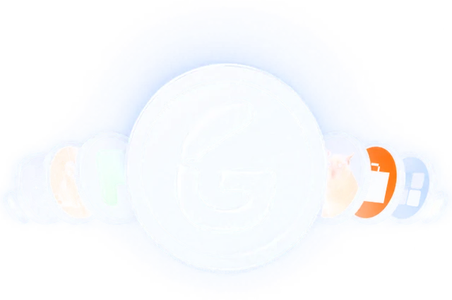 One chrome Gacha token in front of the ten meme coins it replaces